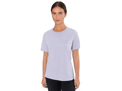 Arc'teryx Kragg Super Light Cotton Emblem Crew Short Sleeve In Gray
