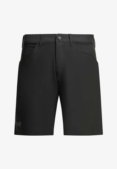 Arc'teryx Kragg Technical Shorts In Black