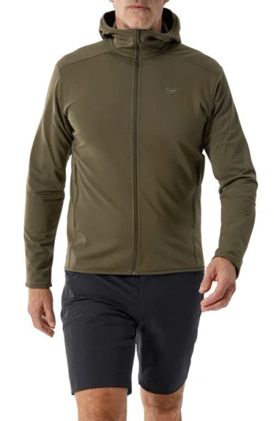 Arc'teryx Kyanite Lightweight Hoodie Jacket In Green