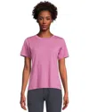 Arc'teryx Lana T-shirt Women's Purple Merino Wool Crew Neck Short Sleeve Red83 In Pink