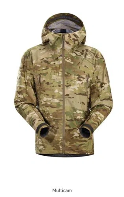 Pre-owned Arc'teryx Leaf - Alpha Jacket Lt (gen2.1) - Multicam - Small In Multicolor