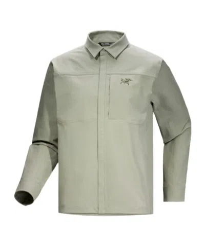 Arc'teryx Logo Chest Pocket Shirt In Green