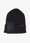 Arc'teryx Logo Patch Beanie In Black