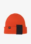 Arc'teryx Logo Patch Wool-blend Beanie In Orange