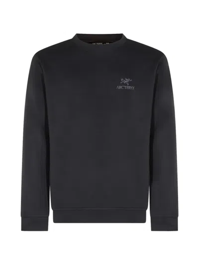 Arc'teryx Logo-print Sweatshirt In Gray