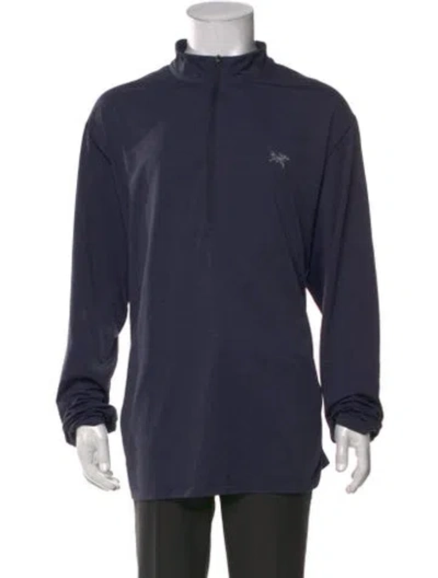 Pre-owned Arc'teryx Long Sleeve Shirt In Blue