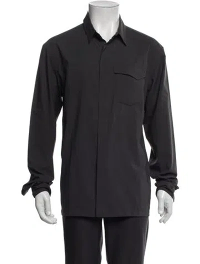 Pre-owned Arc'teryx Long Sleeve Shirt In Gray