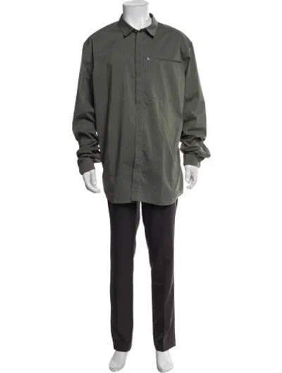 Pre-owned Arc'teryx Long Sleeve Shirt In Green