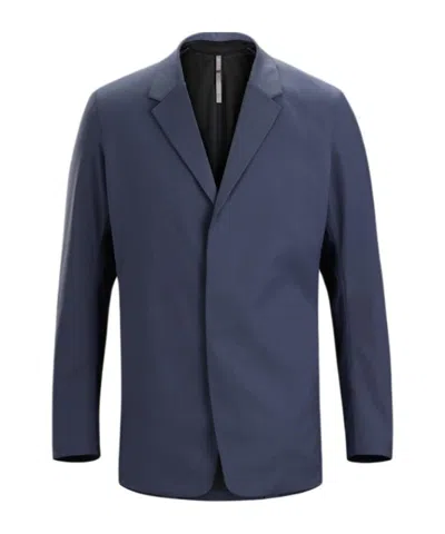 Arc'teryx Long-sleeved Suit Jacket In Blue