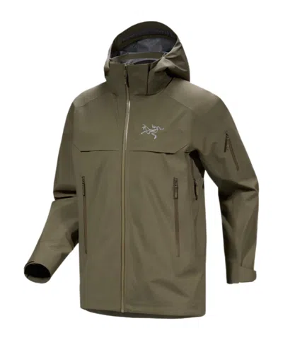 Arc'teryx Macai Gore-tex Hooded Zip-up Jacket In Green