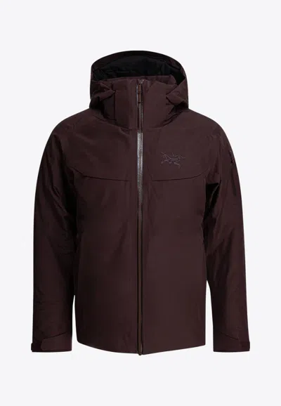 Arc'teryx Macai Hooded Jacket In Red