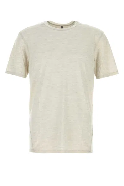 Arc'teryx Melange Light Grey Wool Blend Frame T-shirt In Neutral