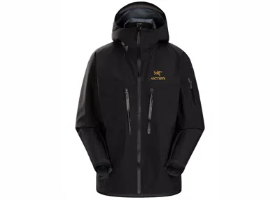 Pre-owned Arc'teryx Men's  Alpha Sv Jacket In 24k Black
