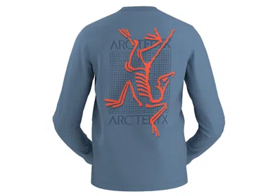 Pre-owned Arc'teryx Men's  Arc' Bird Logo Longsleeve In Blue