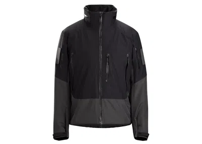 Pre-owned Arc'teryx Men's  Axis Insulated System_a Jacket In Ice Black