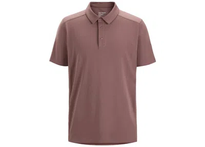 Pre-owned Arc'teryx Men's  Captive Polo Short Sleeve Shirt In Velvet Sand