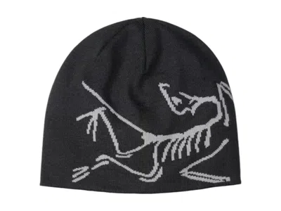 Pre-owned Arc'teryx Men's  Lightweight Bird Head Toque Beanie In Black/void