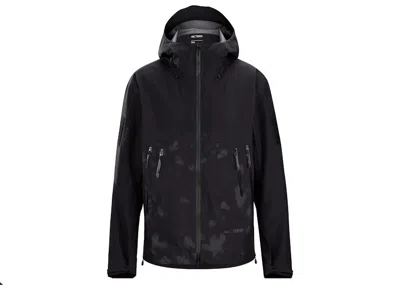 Pre-owned Arc'teryx Men's  Stonle Komorebi Jacket In Black Basalt