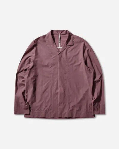 Arc'teryx Men S Cusec Longsleeve Shirt Mulbloom In Purple