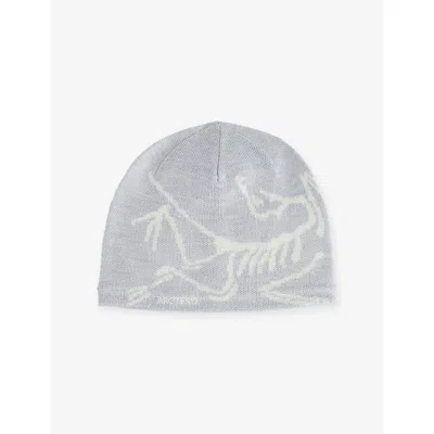 Arc'teryx Mens Arcteryx Bird Head Toque Wool-blend Beanie In Solitude/arctic Silk