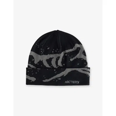 Arc'teryx Mens Arcteryx Grotto Toque Knitted Beanie In Black/void