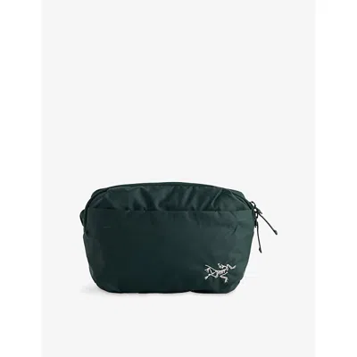 Arc'teryx Mens Arcteryx Heliad Shell Cross-body Bag In Dark Jade