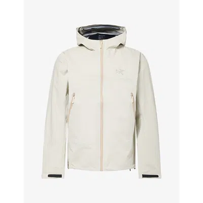 Arc'teryx Mens Beta Nylon Jacket Sea Salt In White
