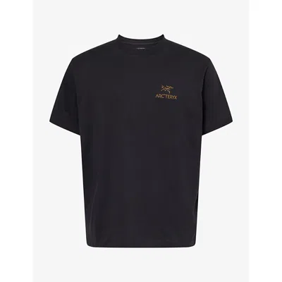 Arc'teryx Mens Kragg Spell Out Cotton T-shirt 24k Black