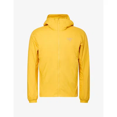 Arc'teryx Mens Larch Atom Soft-shell Hoody In Yellow