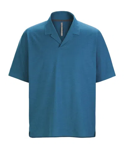 Arc'teryx Metron Polo Shirt Ss Men's In Blue