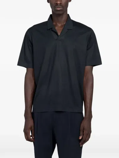 Arc'teryx Metron Short-sleeve Polo Shirt In Black