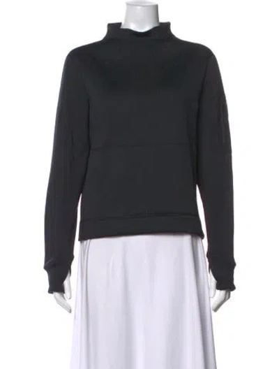 Pre-owned Arc'teryx Mock Neck Long Sleeve Sweatshirt In Grey