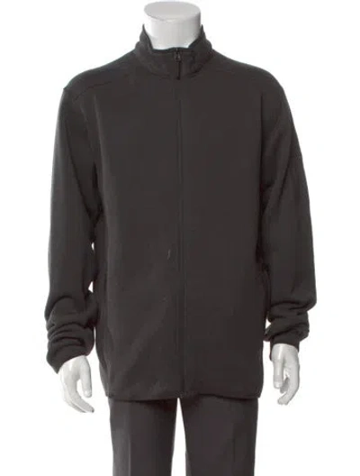 Pre-owned Arc'teryx Mock Neck Long Sleeve Sweatshirt W/ Tags In Gray