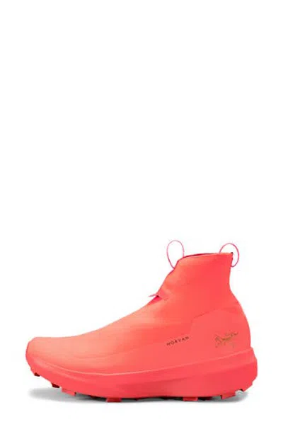 Arc'teryx Norvan 4 Nivalis Gore-tex Waterproof Running Shoe In Red