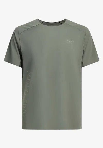 Arc'teryx Norvan Crewneck T-shirt In Green