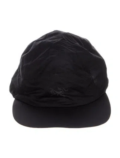 Pre-owned Arc'teryx Norvan Regular Brim Cap In Black