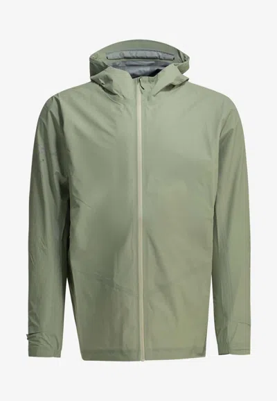 Arc'teryx Norvan Technical Windbreaker Jacket In Green