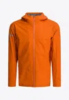 Arc'teryx Norvan Zip-up Jacket In Orange