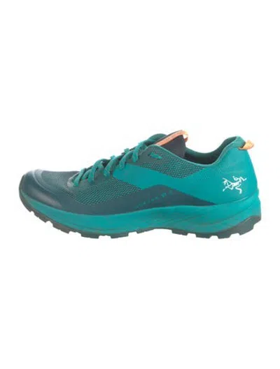 Pre-owned Arc'teryx Nylon Athletic Sneakers In Blue
