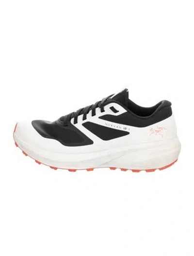 Pre-owned Arc'teryx Nylon Athletic Sneakers In White