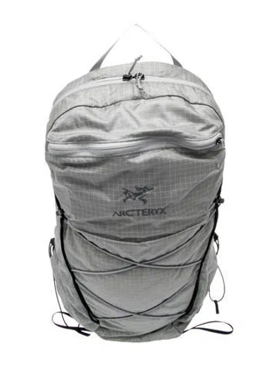 Pre-owned Arc'teryx Nylon Backpack In Gray