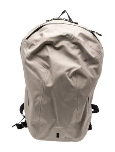 Pre-owned Arc'teryx Nylon Backpack W/ Tags In Neutral