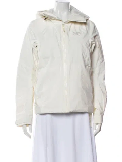 Pre-owned Arc'teryx Nylon Coat In Gray