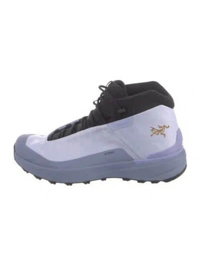 Pre-owned Arc'teryx Nylon Colorblock Pattern Sneakers In Multi