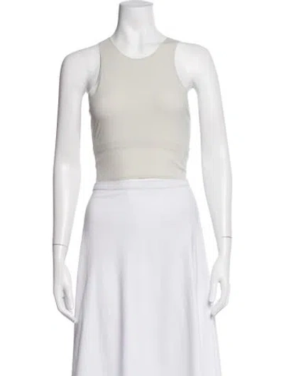 Pre-owned Arc'teryx Nylon Crew Neck Crop Top In Grey