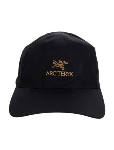 Pre-owned Arc'teryx Nylon Dad Hat In Black