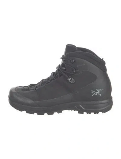Pre-owned Arc'teryx Nylon Hiking Boots In Grey