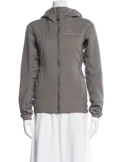 Pre-owned Arc'teryx Nylon Jacket In Gray