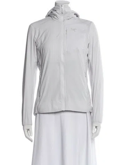 Pre-owned Arc'teryx Nylon Jacket In Gray