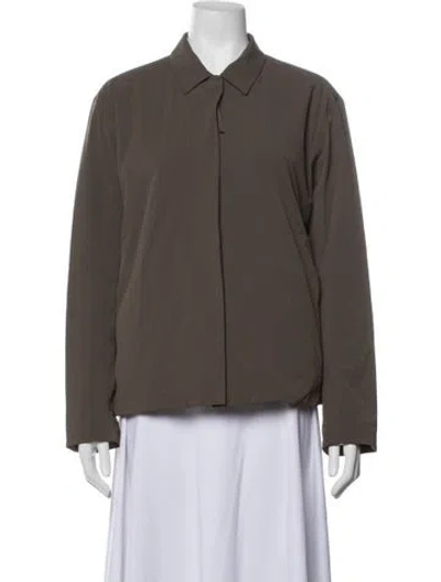 Pre-owned Arc'teryx Nylon Jacket In Neutrals